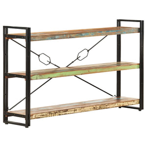 Massivholz Bücherregal Altholz 140x80cm