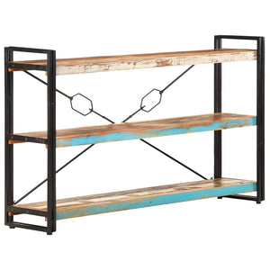 Massivholz Bücherregal Altholz 140x80cm