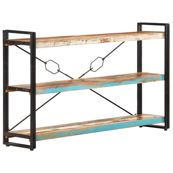 Massivholz Bücherregal Altholz 140x80cm