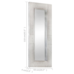 vidaXL Aviator Mirror 110x50 cm Metal