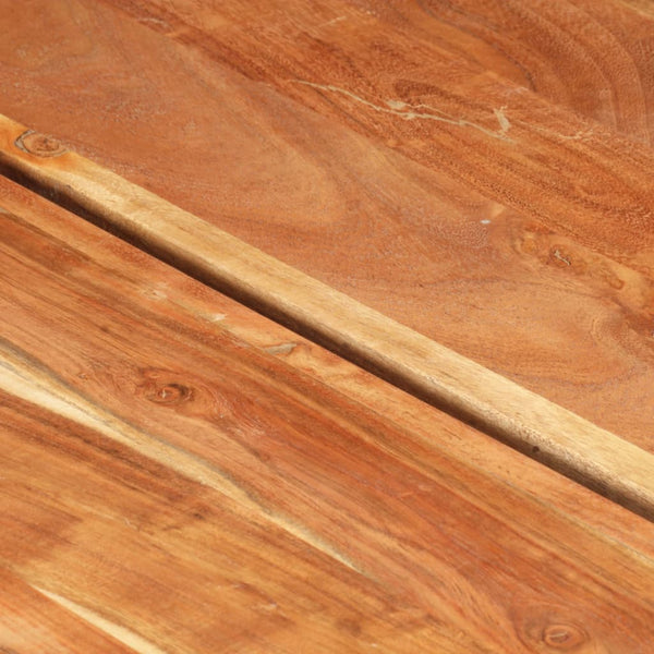 vidaXL Coffee Table 142x90x42 cm Solid Acacia Wood
