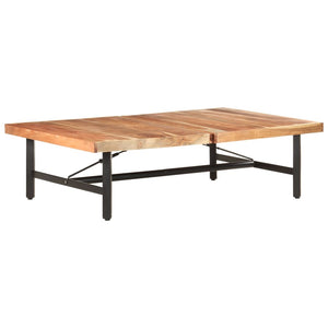 vidaXL Coffee Table 142x90x42 cm Solid Acacia Wood
