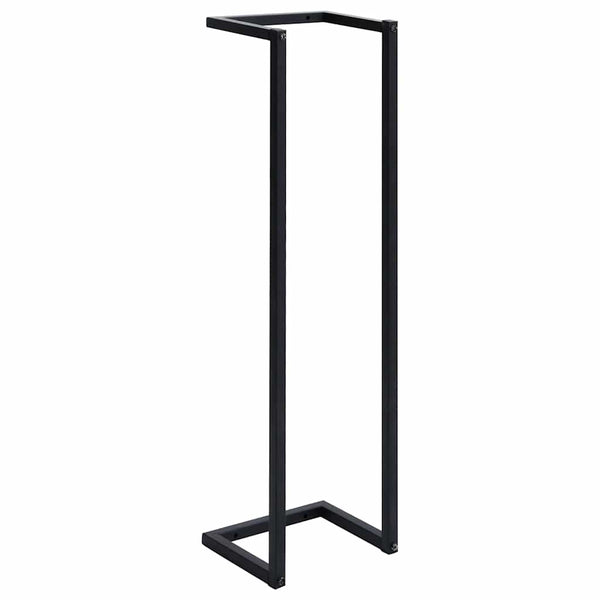vidaXL Towel Rack Black 25x20x95 cm Iron