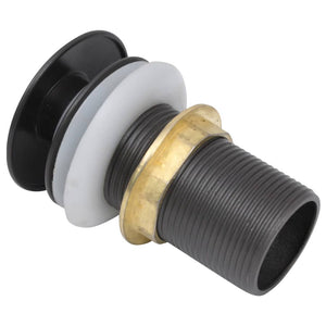vidaXL Waste Kit without Overflow Gray 6.4x6.4x9.1 cm