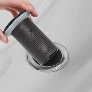 vidaXL Waste Kit without Overflow Gray 6.4x6.4x9.1 cm