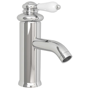 vidaXL Basin Faucet Chrome 130x180 mm