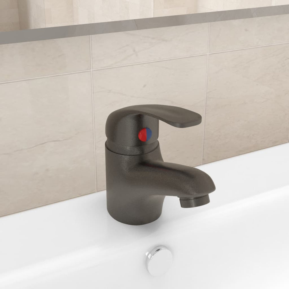 vidaXL Mixer Tap Grey 13x10 cm