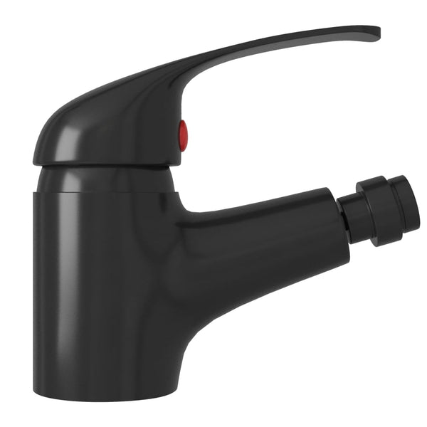 vidaXL Bathroom Bidet Faucet Black 13x12 cm