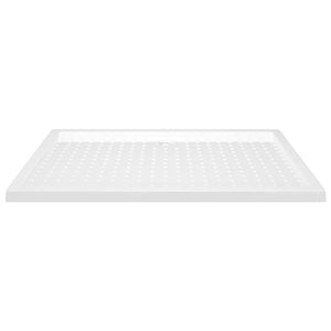 vidaXL Shower Tray Anti-Slip White 80x120x4 cm ABS