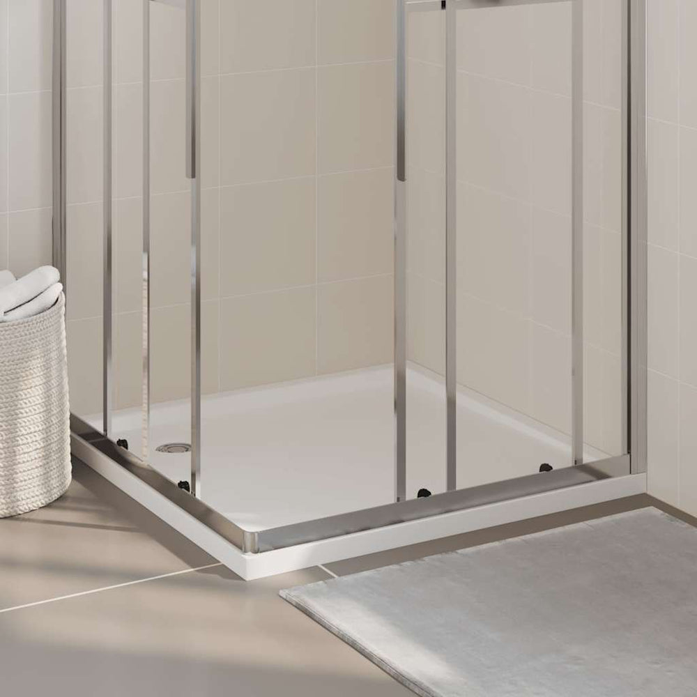 vidaXL ABS Square Shower Tray 90x90 cm