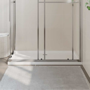vidaXL ABS Rectangular Shower Tray White 70x120 cm