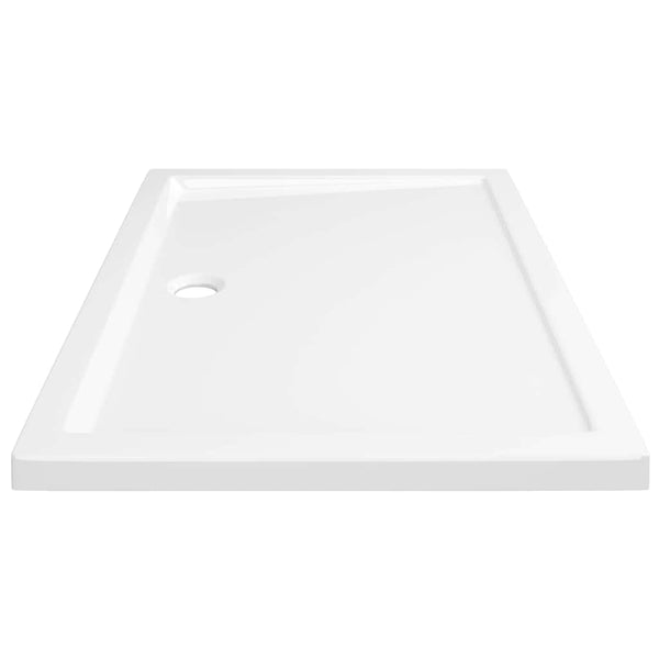 vidaXL Shower Tray ABS Rectangular White 70x100 cm