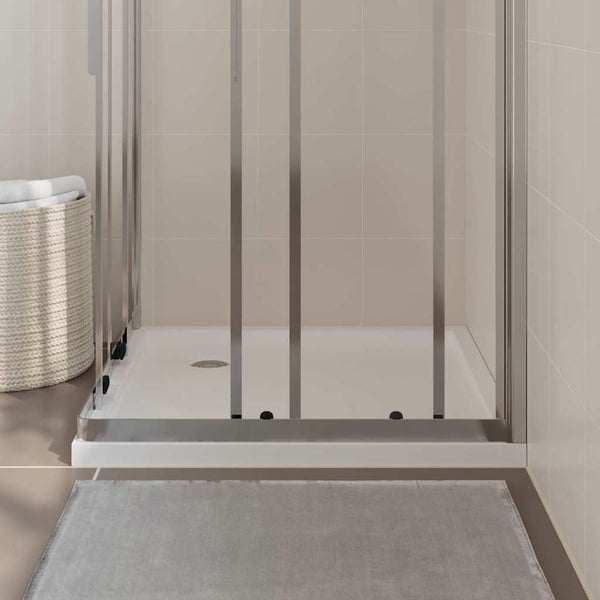 vidaXL Shower Tray ABS Square White 80x80 cm