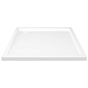 vidaXL Shower Tray ABS Square White 80x80 cm