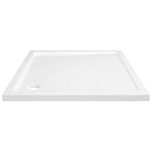 vidaXL Shower Tray ABS Square White 80x80 cm