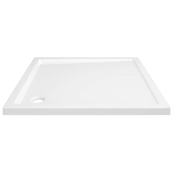 vidaXL Shower Tray ABS Square White 80x80 cm