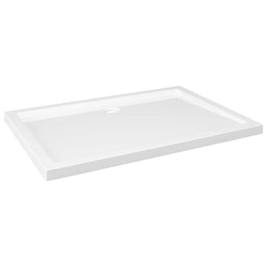 Duschtasse ABS Rechteckig Weiß 80x110 cm