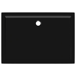 Duschtasse ABS Rechteckig Schwarz 70x100 cm