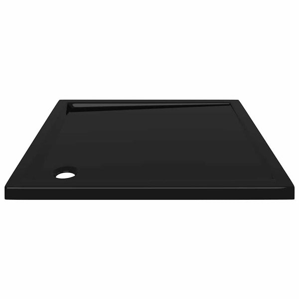 Duschtasse ABS Quadratisch Schwarz 80x80 cm