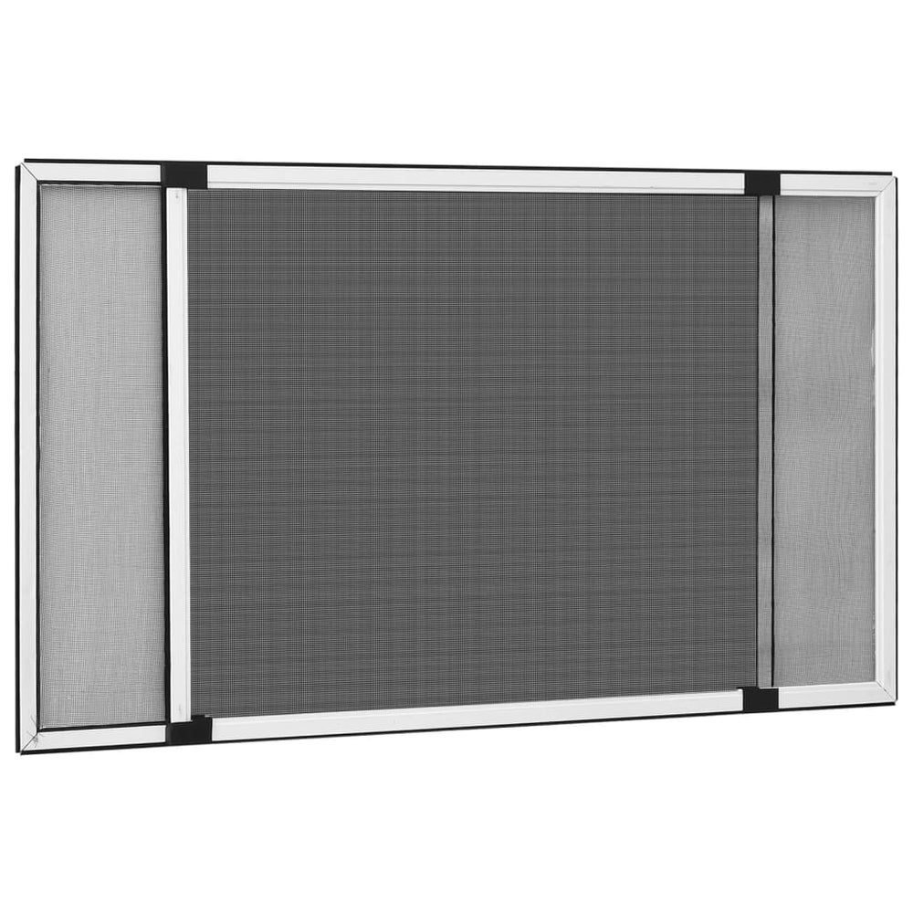 vidaXL Extendable Insect Screen for Windows White (75-143)x50 cm