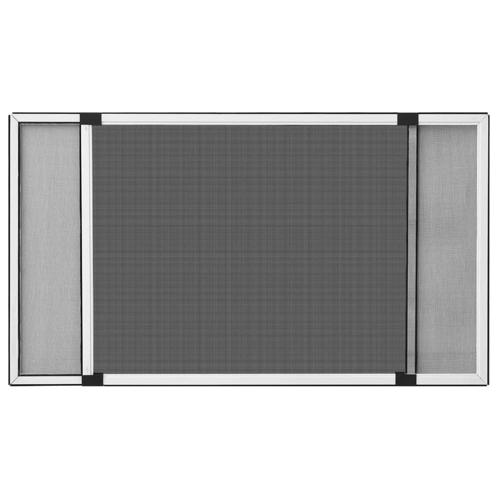 vidaXL Extendable Insect Screen for Windows White (75-143)x50 cm
