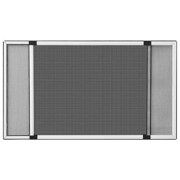 vidaXL Extendable Insect Screen for Windows White (75-143)x50 cm