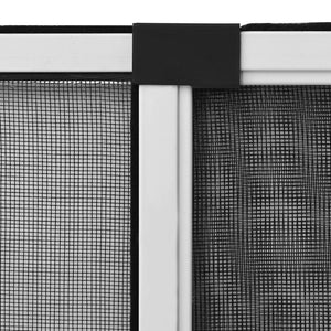vidaXL Extendable Insect Screen for Windows White (75-143)x50 cm