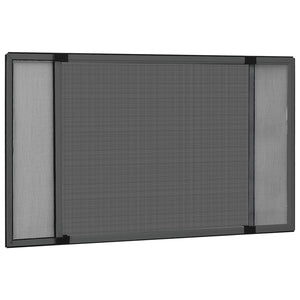 vidaXL Extendable Insect Screen for Windows Anthracite (75-143)x50cm