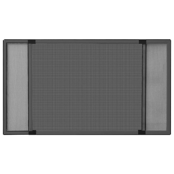 vidaXL Extendable Insect Screen for Windows Anthracite (75-143)x50cm