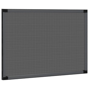 vidaXL Extendable Insect Screen for Windows Anthracite (75-143)x50cm