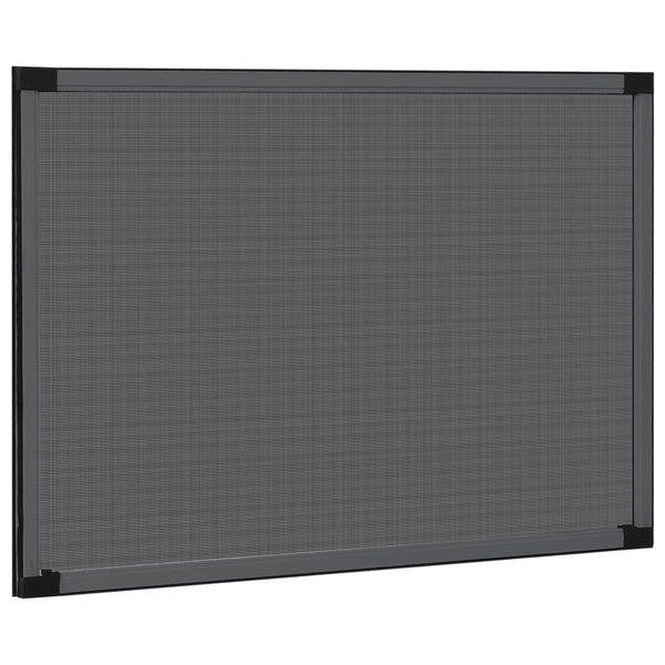 vidaXL Extendable Insect Screen for Windows Anthracite (75-143)x50cm