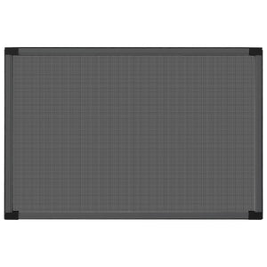 vidaXL Extendable Insect Screen for Windows Anthracite (75-143)x50cm