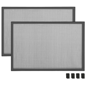 vidaXL Extendable Insect Screen for Windows Anthracite (75-143)x50cm