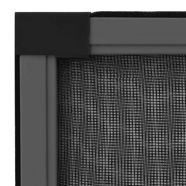 vidaXL Extendable Insect Screen for Windows Anthracite (75-143)x50cm