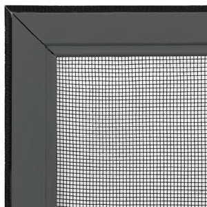 vidaXL Extendable Insect Screen for Windows Anthracite (75-143)x50cm