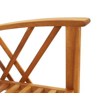 vidaXL 5-piece Garden Lounge Set Solid Acacia Wood