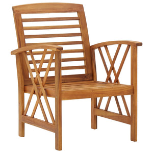 vidaXL 5-piece Garden Lounge Set Solid Acacia Wood