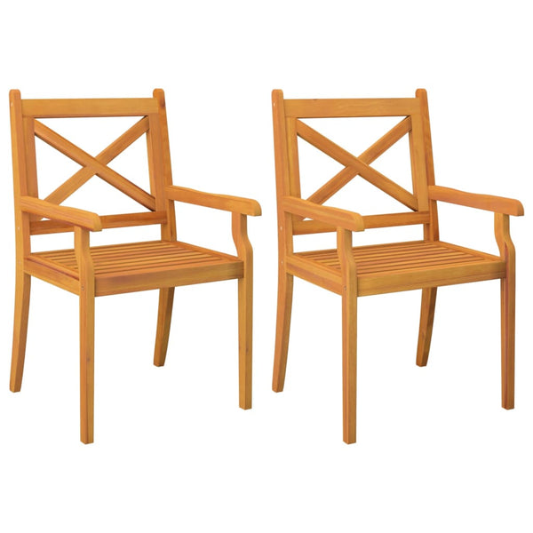 vidaXL 3-Piece Garden Dining Set Solid Acacia Wood