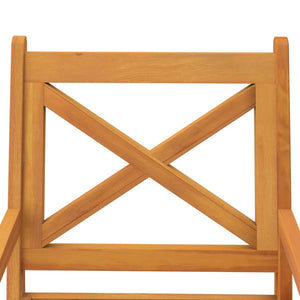 vidaXL 5-piece Garden Dining Set Solid Acacia Wood