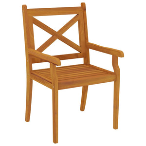 vidaXL 7-Piece Garden Dining Set Solid Acacia Wood