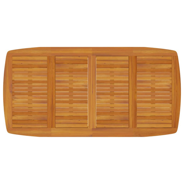 vidaXL 9-piece Garden Dining Set Solid Acacia Wood