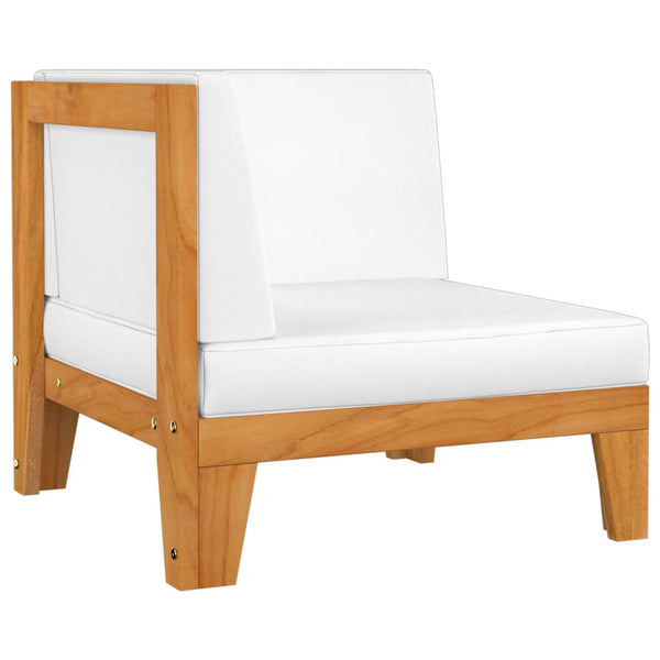 vidaXL 3-Piece Garden Lounge Set with Cushions Solid Acacia Wood