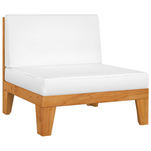 vidaXL 3-Piece Garden Lounge Set with Cushions Solid Acacia Wood