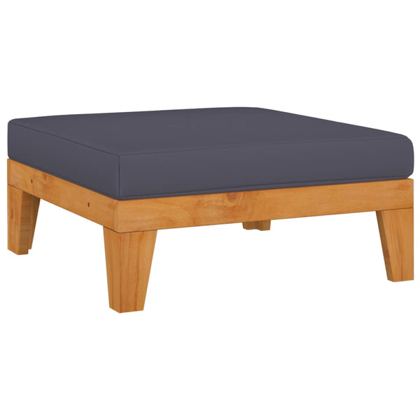 vidaXL 3-Piece Garden Lounge Set with Cushions Solid Acacia Wood