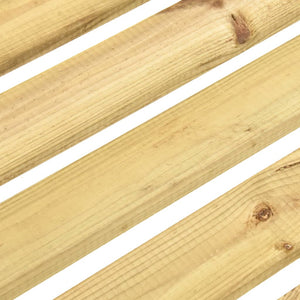 vidaXL Garden Bench 120 cm Impregnated Pinewood