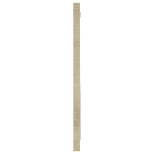 vidaXL Bathroom Mirror Sonoma Oak 40x1.5x37 cm Engineered Wood