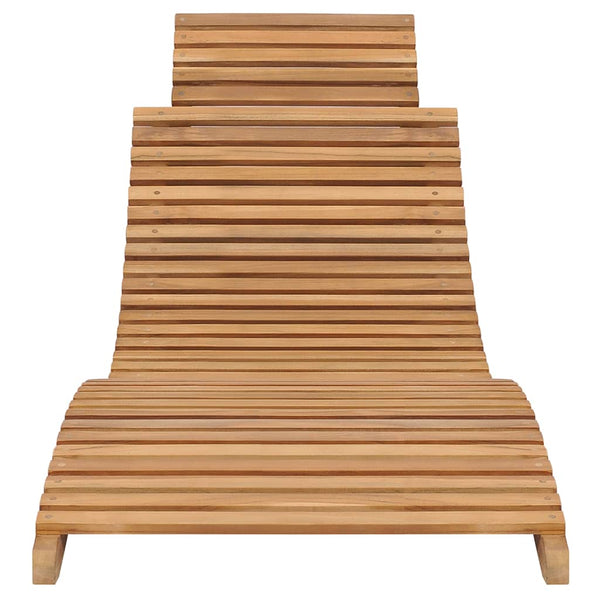 vidaXL 3-Piece Folding Garden Lounge Set Solid Teak Wood