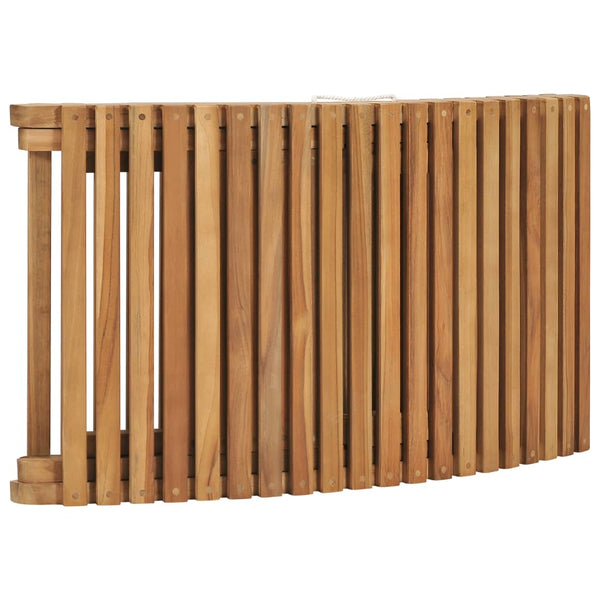 vidaXL 3-Piece Folding Garden Lounge Set Solid Teak Wood