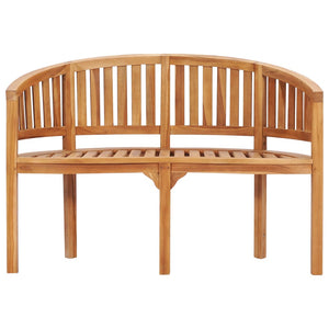 vidaXL 4-piece Solid Teak Wood Garden Lounge Set