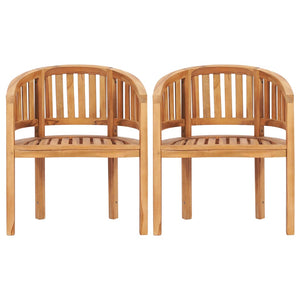 vidaXL 5-piece Outdoor Lounge Set Solid Teak Wood